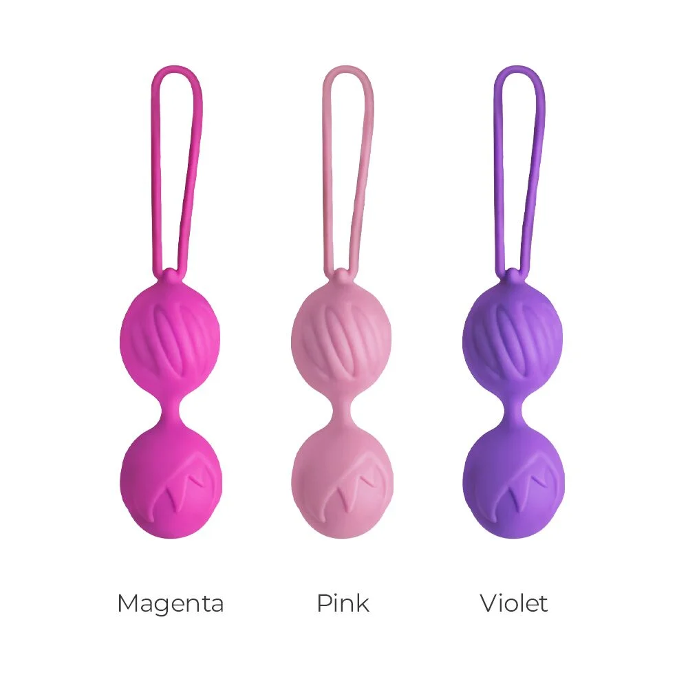 ad40511-49600704797520 Вагінальні кульки Adrien Lastic Geisha Lastic Balls Mini Magenta (S), діаметр 3,4 см, вага 85 г - Зображення 4
