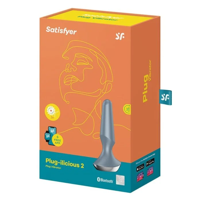 Satisfyer Plug-ilicious 2 Ice Blue