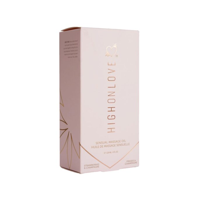 massazhnoe maslo highonlove massage oil strawberry champagne 52564411358768