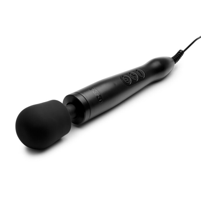 Вібромасажер DOXY Original Black, дуже потужний, живлення 220В - Зображення 7