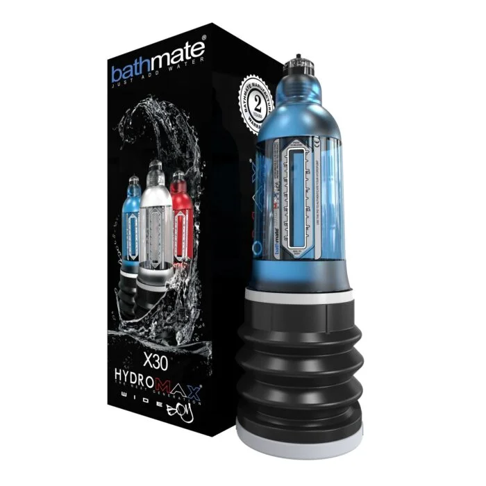Гідропомпа Bathmate Hydromax 7 WideBoy Blue (X30) для члена довжиною від 12,5 до 18 см, діаметр до 5 - Зображення 3
