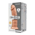 Фалоімітатор SilexD Oscar Flesh (MODEL 2 size 9in), двошаровий, силікон + Silexpan, діаметр 5,4см - Зображення 2