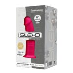 Фалоімітатор SilexD Robby Pink (MODEL 2 size 6in), двошаровий, силікон + Silexpan, діаметр 3,5см - Зображення 3