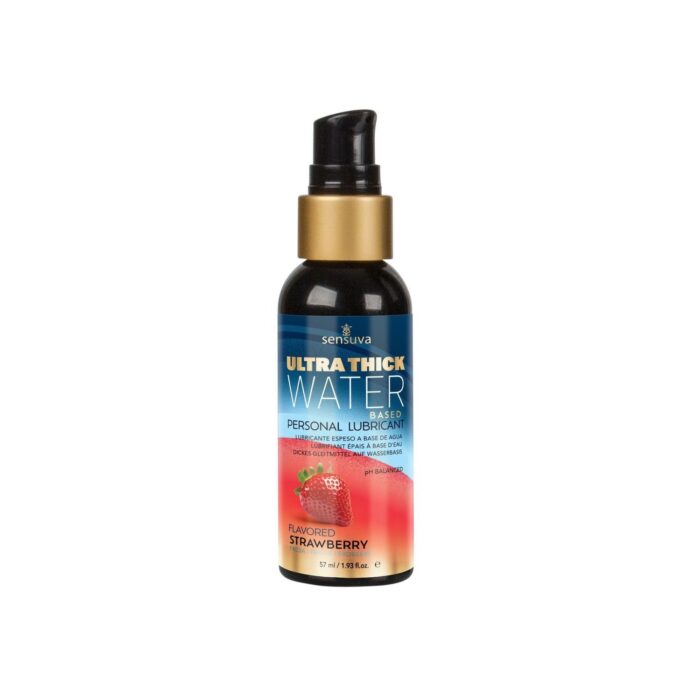 Sensuva UltraThick Water-Based Strawberry