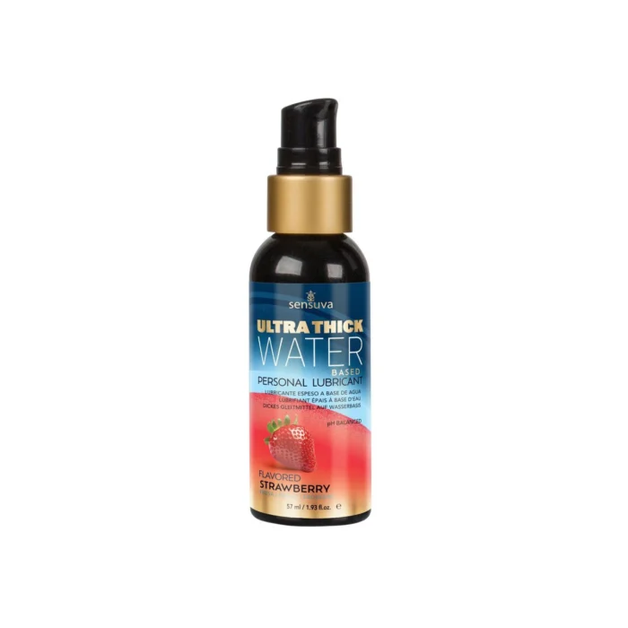 Sensuva UltraThick Water-Based Strawberry