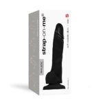 Реалістичний фалоімітатор Strap-On-Me SOFT REALISTIC DILDO Black - Size S - Зображення 3