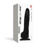 Реалістичний фалоімітатор Strap-On-Me SOFT REALISTIC DILDO Black - Size M - Зображення 3