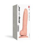 Реалістичний фалоімітатор Strap-On-Me SOFT REALISTIC DILDO Vanilla - Size M - Зображення 3
