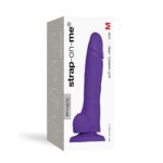 Реалістичний фалоімітатор Strap-On-Me SOFT REALISTIC DILDO Violet - Size M - Зображення 3