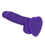 Реалістичний фалоімітатор Strap-On-Me SOFT REALISTIC DILDO Violet - Size M - Зображення 2