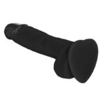 Реалістичний фалоімітатор Strap-On-Me SOFT REALISTIC DILDO Black - Size L - Зображення 2
