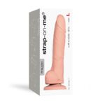 Реалістичний фалоімітатор Strap-On-Me SOFT REALISTIC DILDO Vanilla - Size L - Зображення 3