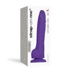 Реалістичний фалоімітатор Strap-On-Me SOFT REALISTIC DILDO Violet - Size L - Зображення 2