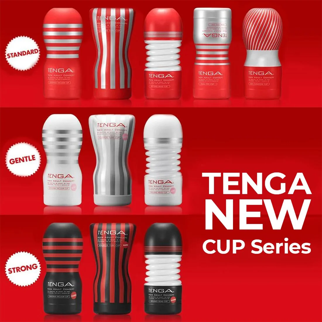 Мастурбатор Tenga Squeeze Tube Cup (м’яка подушечка) STRONG стискається - Зображення 9
