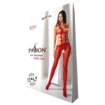 Еротичний бодістокінг Passion BS084 red - Зображення 5