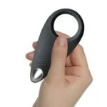 Ерекційне кільце з вібрацією Rocks Off Empower Black - Зображення 3