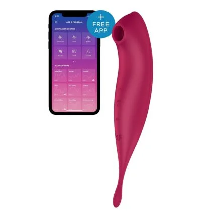 Satisfyer Twirling Pro+ dark red