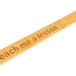 Падл Fetish Tentation Paddle Teach me a lesson Bamboo, упакований у ПЕ пакет