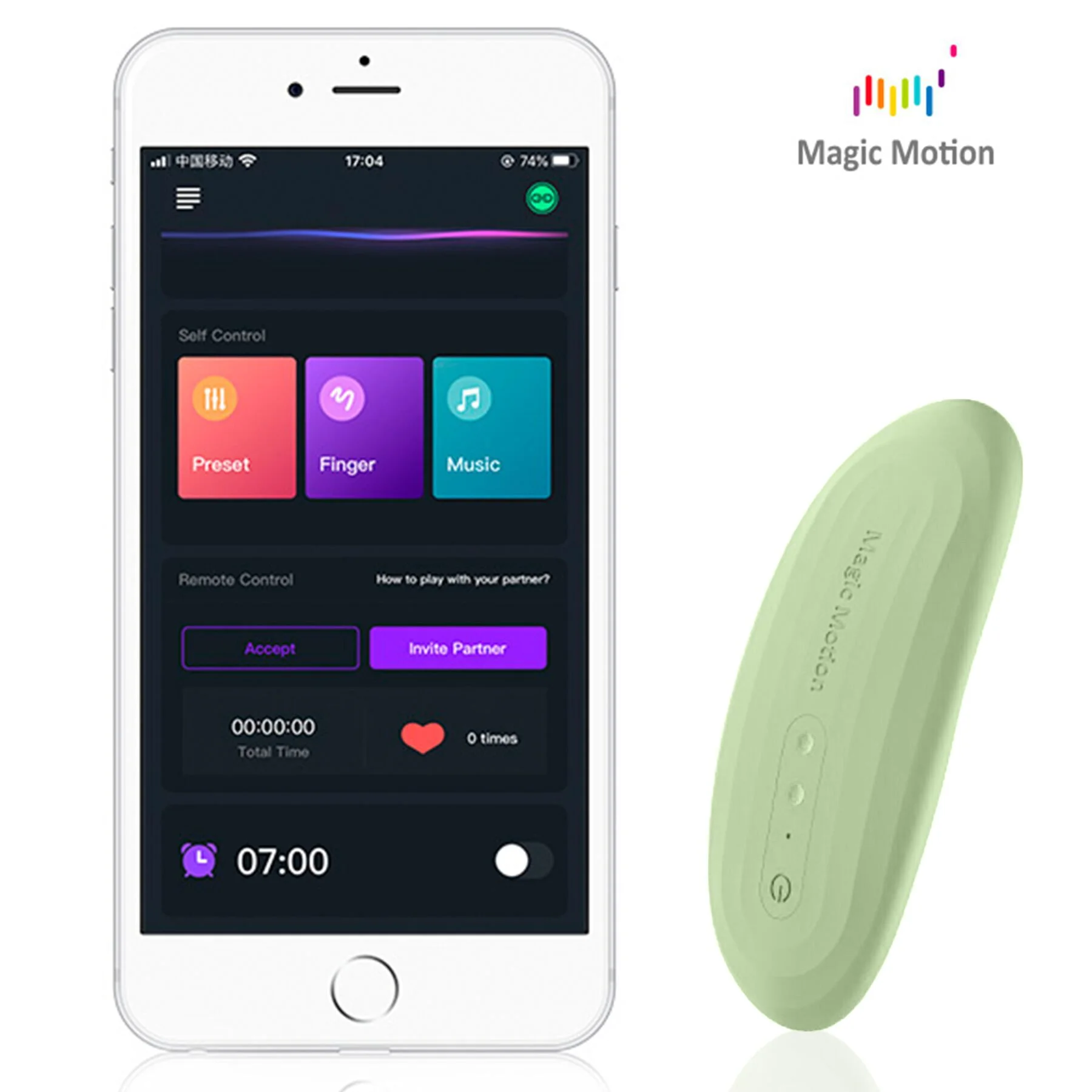 so7016-29246728475460 Смарт-вібратор у трусики Magic Motion Nyx Green - Зображення 1