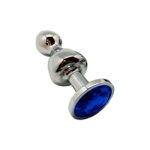 Wooomy Lollypop Double Ball Metal Plug Blue M