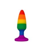 Wooomy Hiperloo Silicone Rainbow Plug S