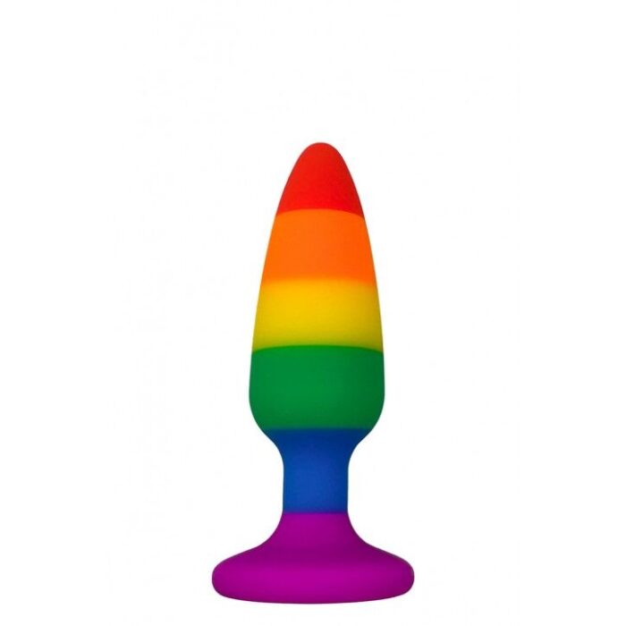 Wooomy Hiperloo Silicone Rainbow Plug S