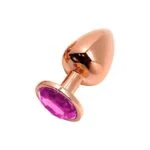 Wooomy Tralalo Rose Gold Metal Plug MAGENTA M
