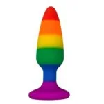 Wooomy Hiperloo Silicone Rainbow Plug L