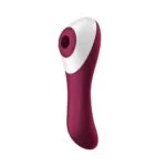 Satisfyer Dual Crush Wine Red