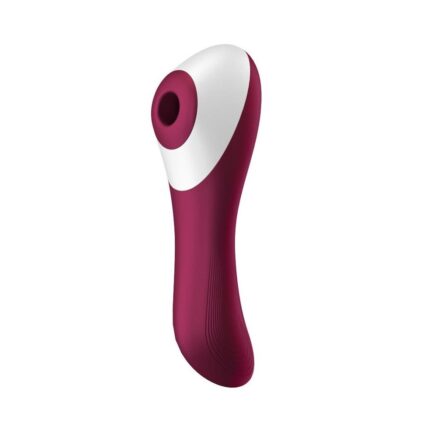 Satisfyer Dual Crush Wine Red