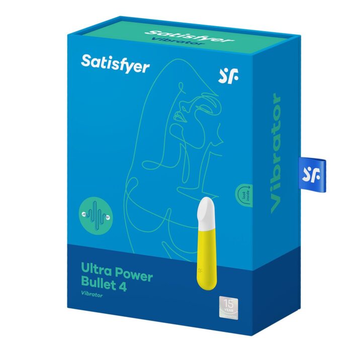 vibrator dlya klitora ultra power bullet 4 yellow 58315778224360