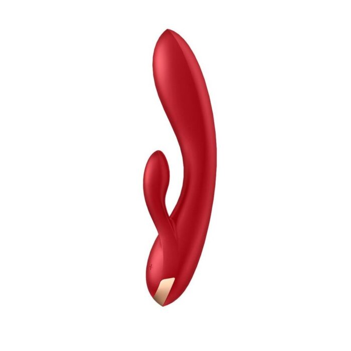 vibrator krolik satisfyer double flex red 86383086341526