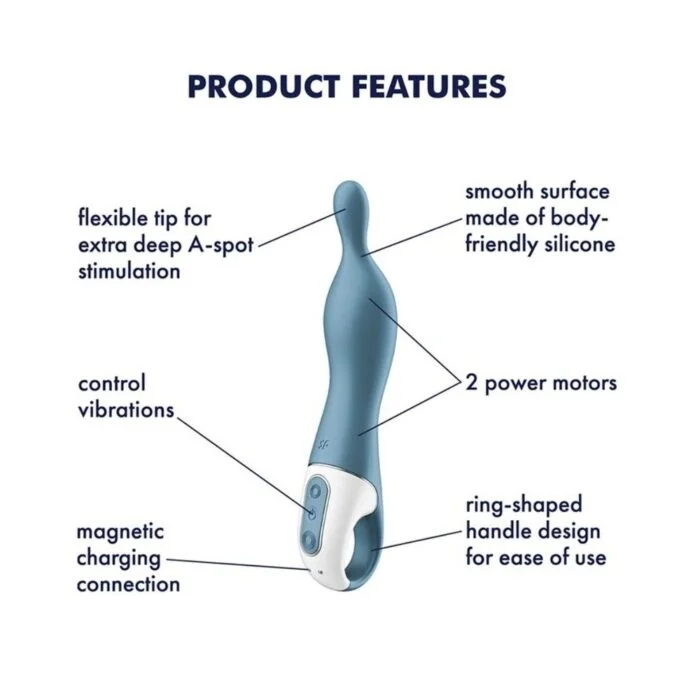 vibrator satisfyer a mazing 1 blue 11941675687686