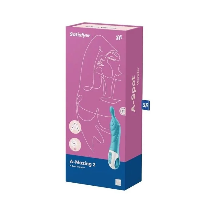 vibrator satisfyer a mazing 2 turquoise 82584320558938
