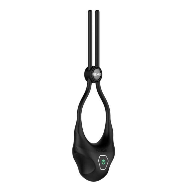 Ерекційне кільце Nexus FORGE Vibrating Adjustable Lasso – Black