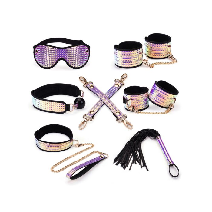 Liebe Seele Pink Glossy 7pcs Bondage Kit