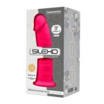 Фалоімітатор SilexD Oscar Pink (MODEL 2 size 9in), двошаровий, силікон + Silexpan, діаметр 5,4см - Зображення 2