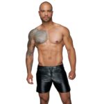 Noir Handmade H061 Powerwetlook shorts - L