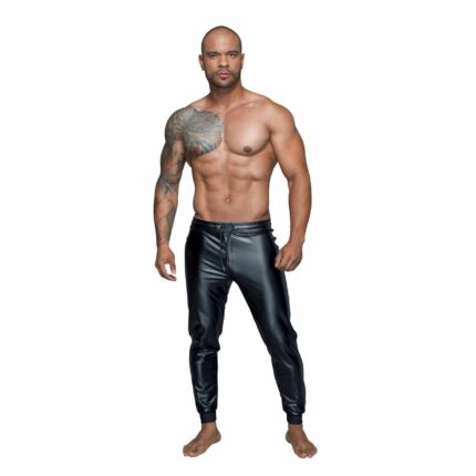 Noir Handmade H063 Powerwetlook treggings - S