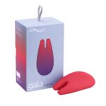 Кліторальний смарт-вібратор Gala by We-Vibe Pink, 2 вібропальчики, 2 мотори, потужні вібрації - Зображення 2