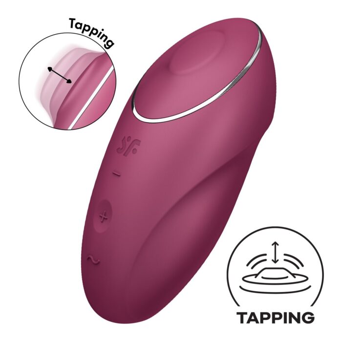 Satisfyer Tap & Climax 1 Red