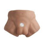 Півторс з фалоімітатором на присосці SilexD Apollo S Male Torso Caramel - Зображення 5