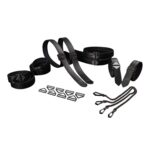 LOCKINK 8-Bondage-Straps Restraint Set - Black