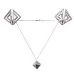 LOCKINK Adjustable Nipple Clamps with Heavy Pendant - Grey
