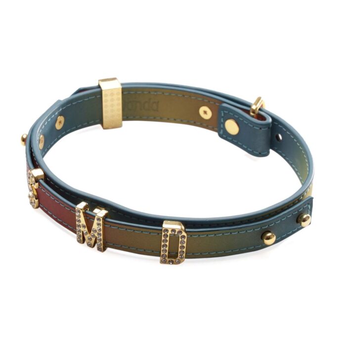 LOCKINK Multi-color DIY Alphabet Collar