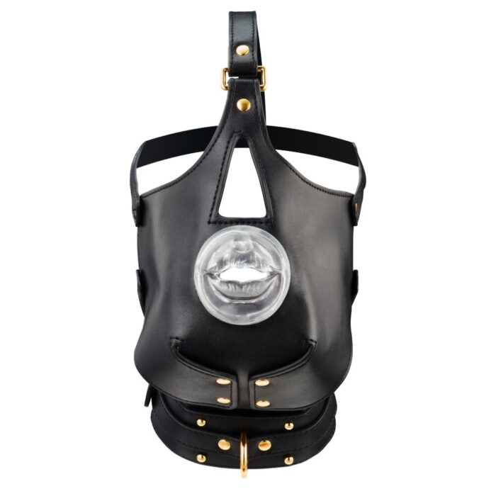 LOCKINK SEVANDA Blowjob Head Muzzle with Leash