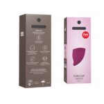 Менструальна чаша Fun Factory FUN CUP SIZE B, бордова, багаторазова, діаметр 4,3 см, об’єм 30 мл - Зображення 2