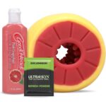 Doc Johnson GoodHead Grapefruit Blowjob Set - Yellow