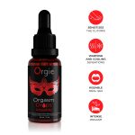 Збуджувальні краплі для клітора Orgie Orgasm Drops Kissable, 30 мл, тепло-холод, смак яблука - Зображення 2