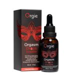 Збуджувальні краплі для клітора Orgie Orgasm Drops Kissable, 30 мл, тепло-холод, смак яблука - Зображення 3